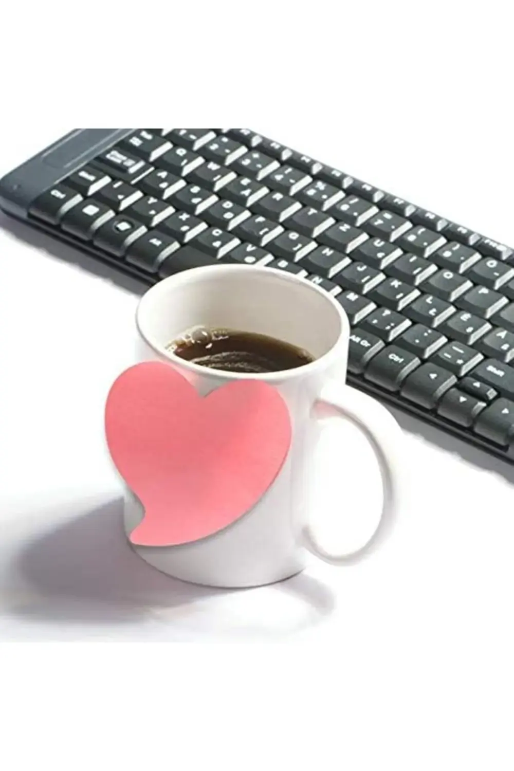 N48705 yapışkanlı not kağıdı kalp, 70 x 70 mm, 250 Yaprak 1178227