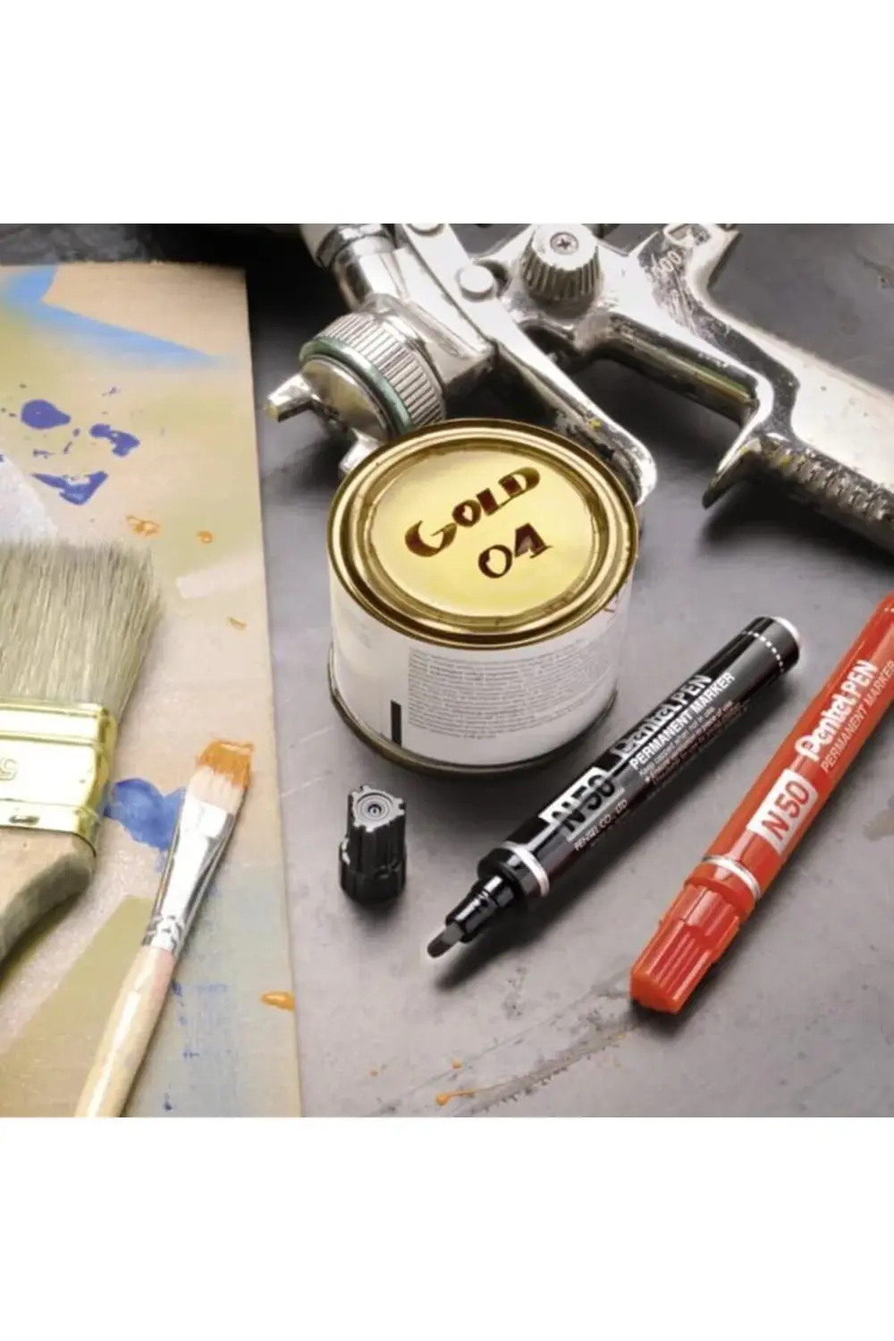 N50-A Permanent Markör, Siyah 1178227