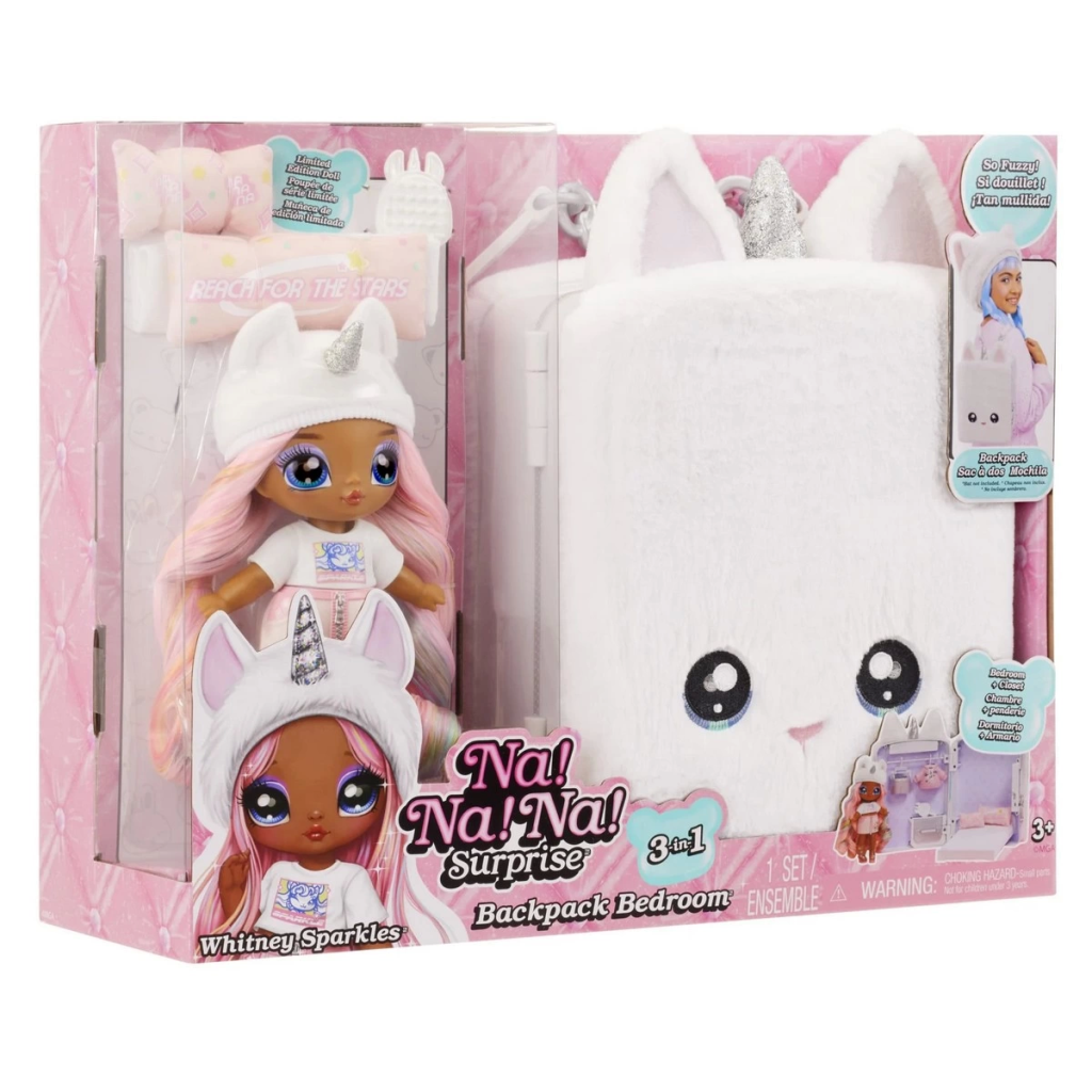 Na! Na! Na! Surprise 3ü1 Arada Büyük Sırt Çantalı Set Whitney Spa