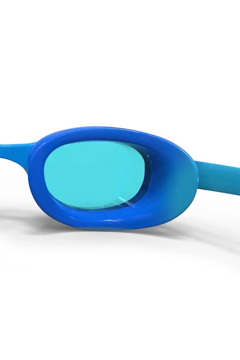 Nabaiji Çocuk Yüzücü Gözlüğü - Sarı/Mavi - Mavi Camlar - Xbase