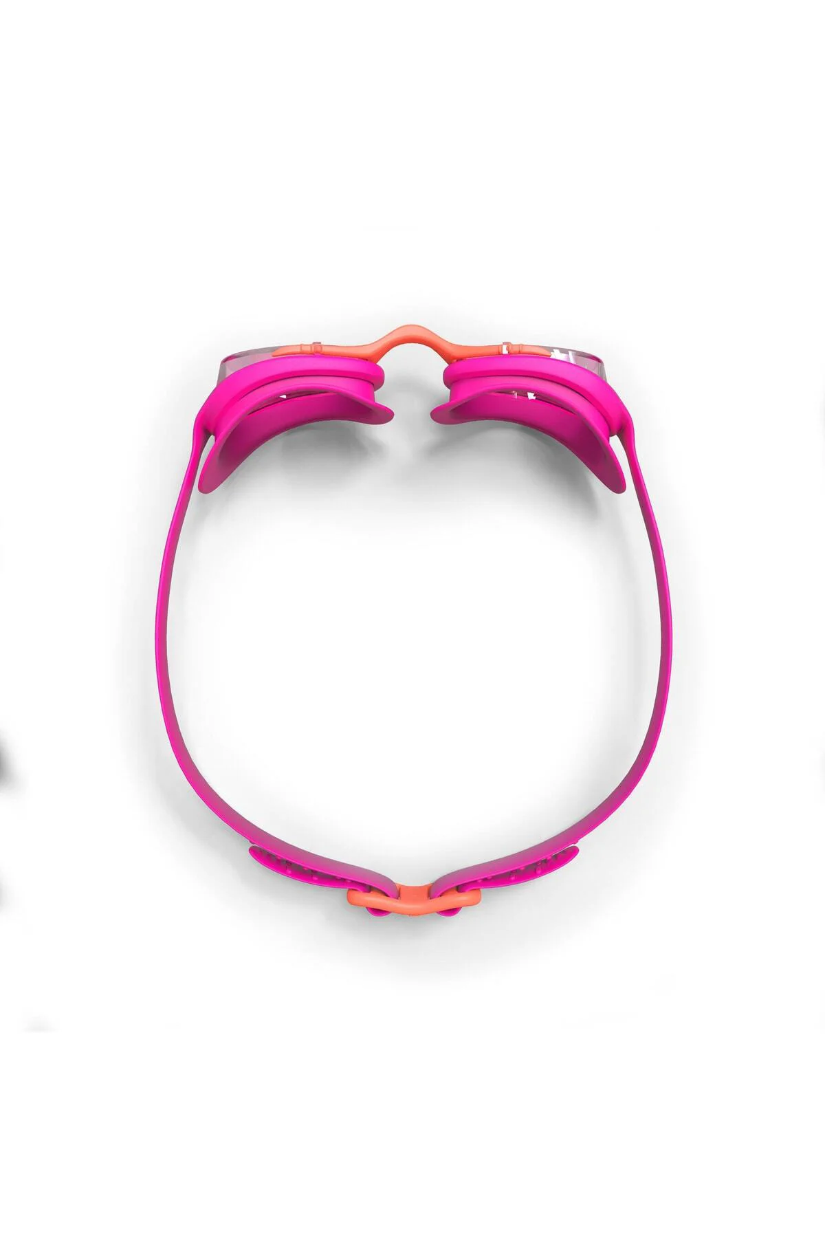 Nabaiji Yüzücü Gözlüğü - S Boy - Şeffaf Camlar - Pembe - 100 Xbas