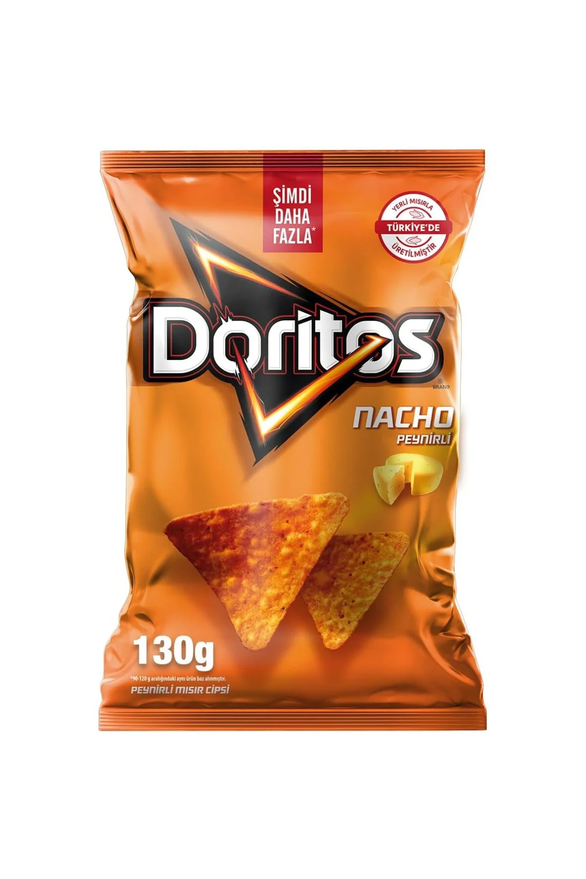 Nacho Peynirli Mısır Cipsi Süper Boy 130 g