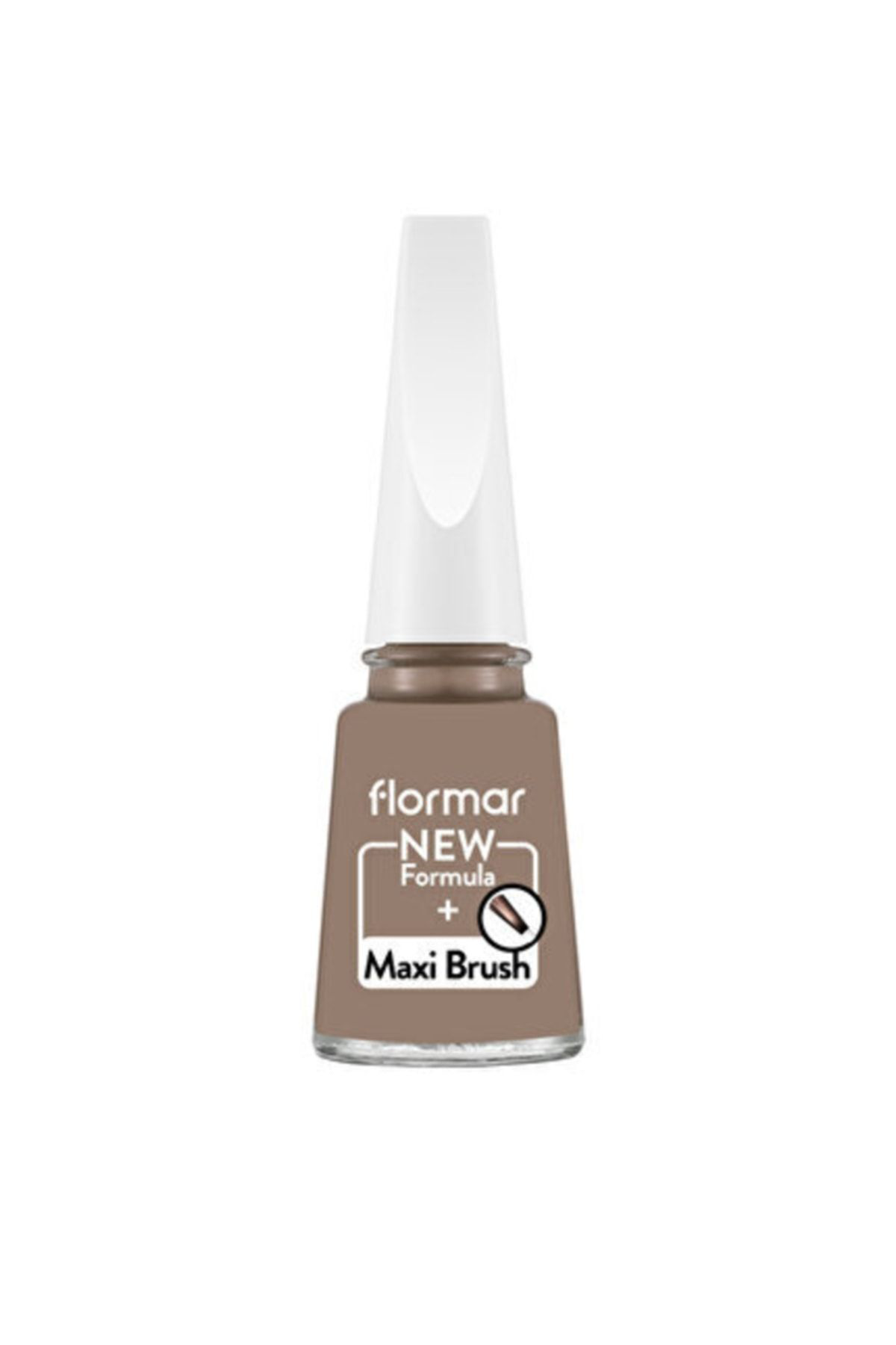 Flormar Nail Enamel 508 Minky Brown New 8682536036368