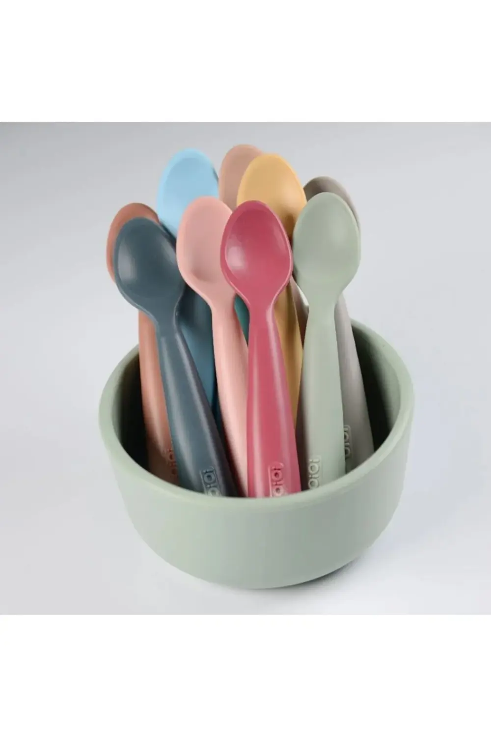 Nam Nam Silikon Bebek Mama Kaşığı – Sarı | 6 Ay | %100 Gıda Sınıf