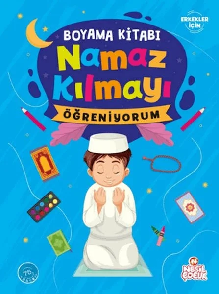 Namaz Kılmayı Öğreniyorum Erkek - Boyama Fiyatı, Yorumları ve Özellikleri