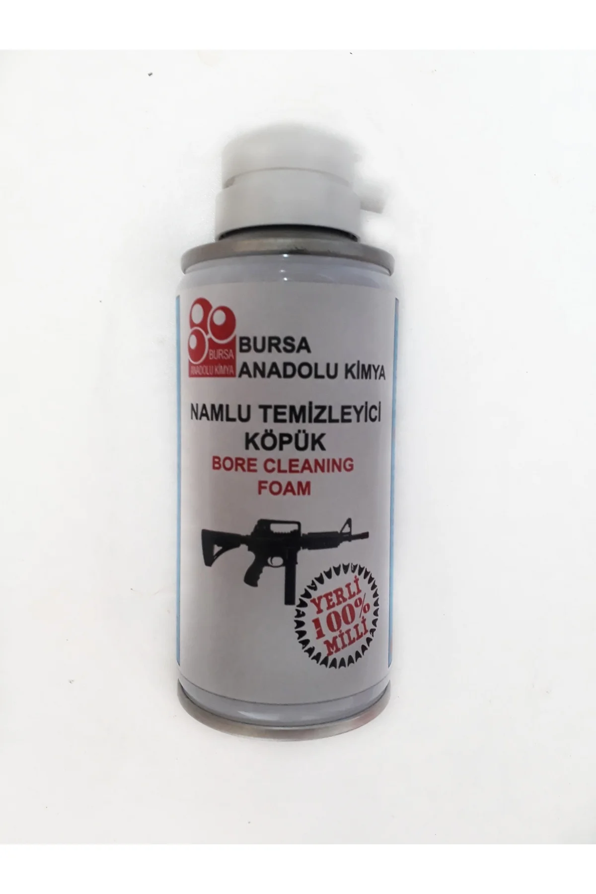 Namlu Temizleyici Köpük 150 cc – Yerli ve Milli Üretim Silah Bakım Spreyi
