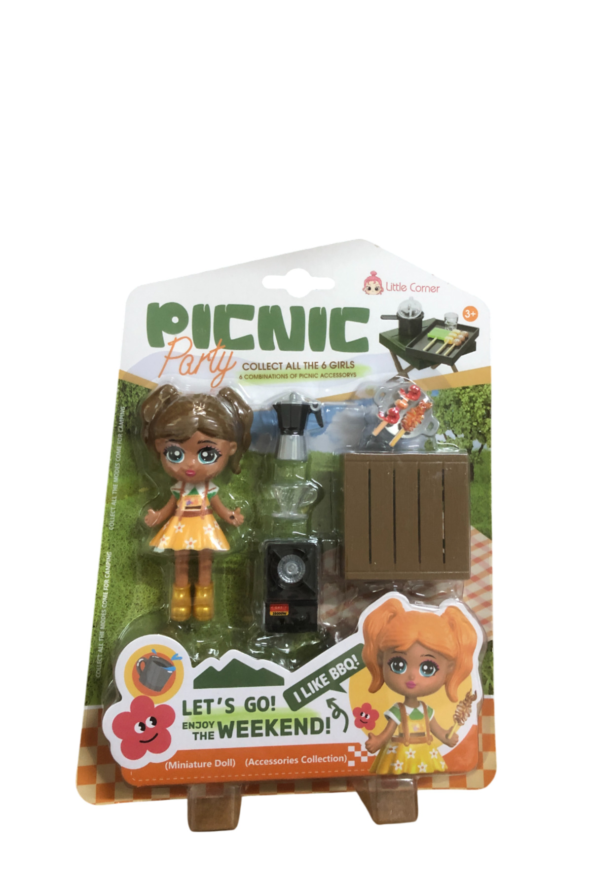 Oyuncak Store Nana Piknik Aksesuarlı Oyuncak Eğlence Seti