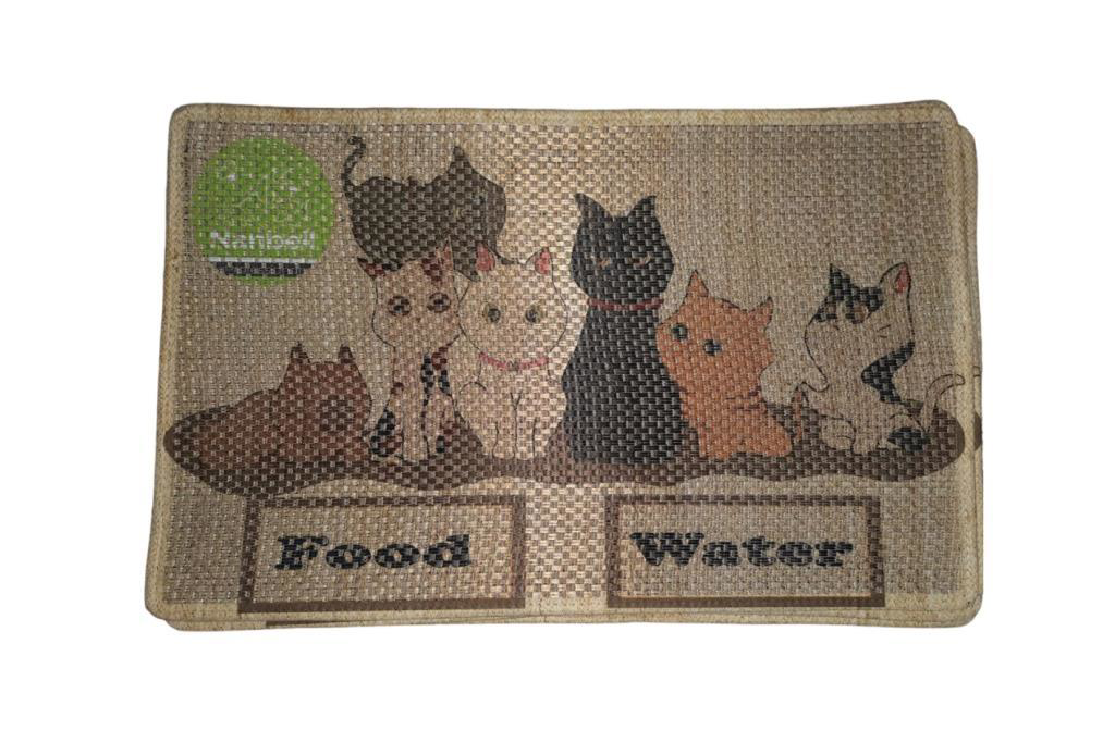 Nanbell Jüt Halı Kedi Tırmalama 70X43 cm Desenli No:11