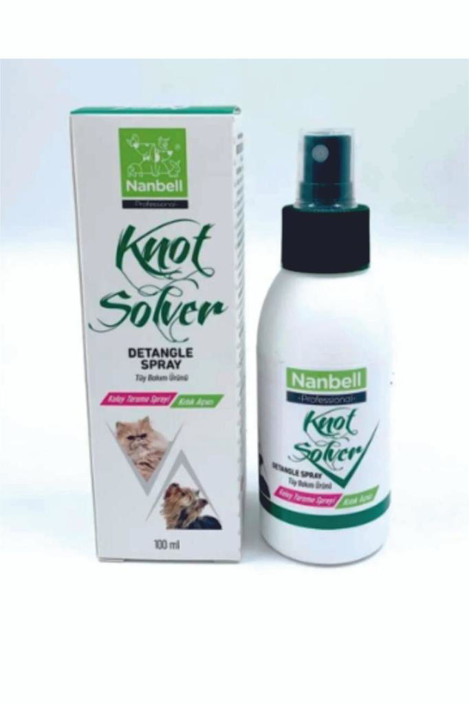 Nanbell Knot Solver Kedi Köpek Kolay Tarama Kıtık Açıcı 100Ml Nanbell Knot Solver Kedi Köpek Kolay Tarama Kıtık Açıcı 100Ml