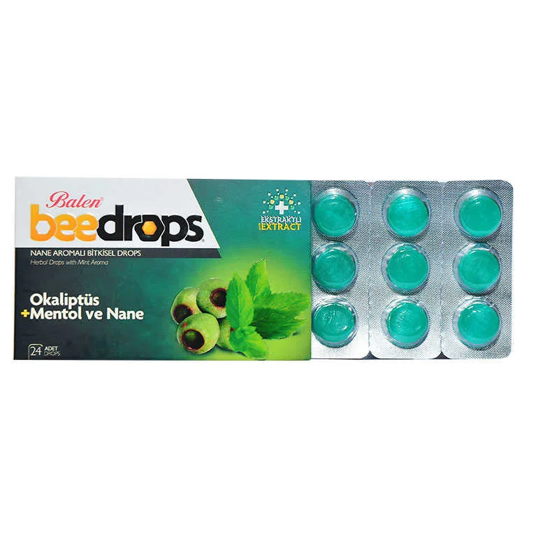 Nane Aromalı sel Drops 24Adet