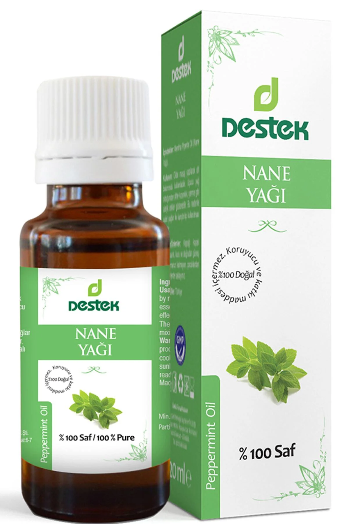 Nane Uçucu Yağı 20ml ( %100 Saf-soğuk Distilasyon-soğuk Sıkım)