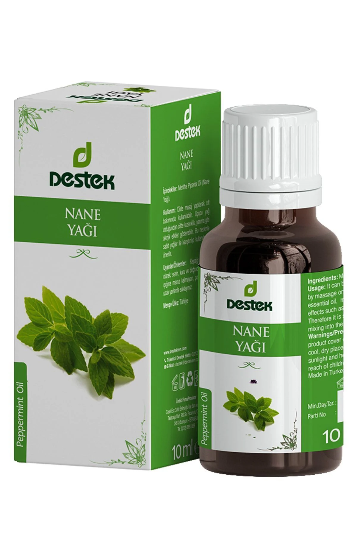 Nane Yağı (distile) 10 Ml