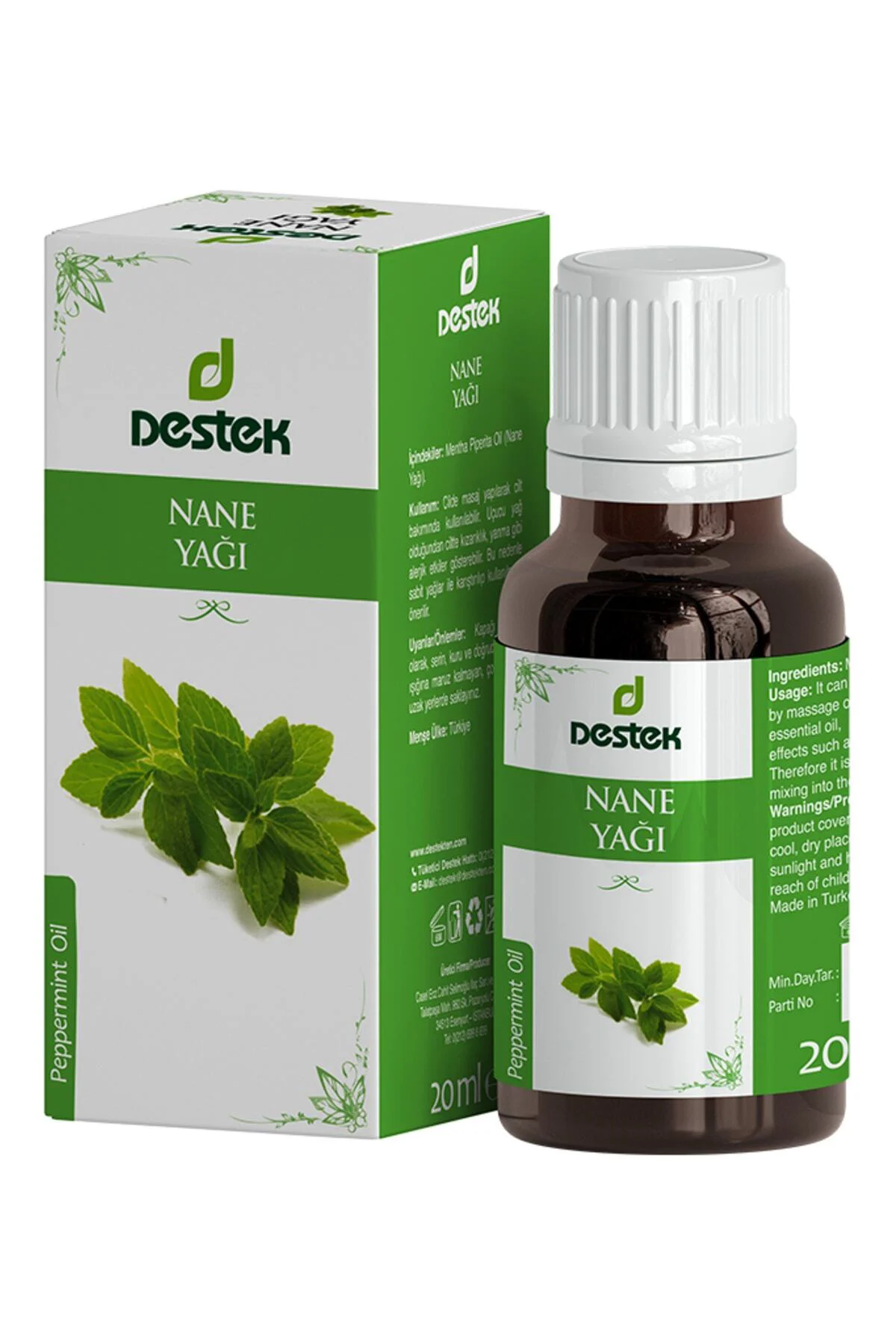 Nane Yağı (distile) 20 Ml