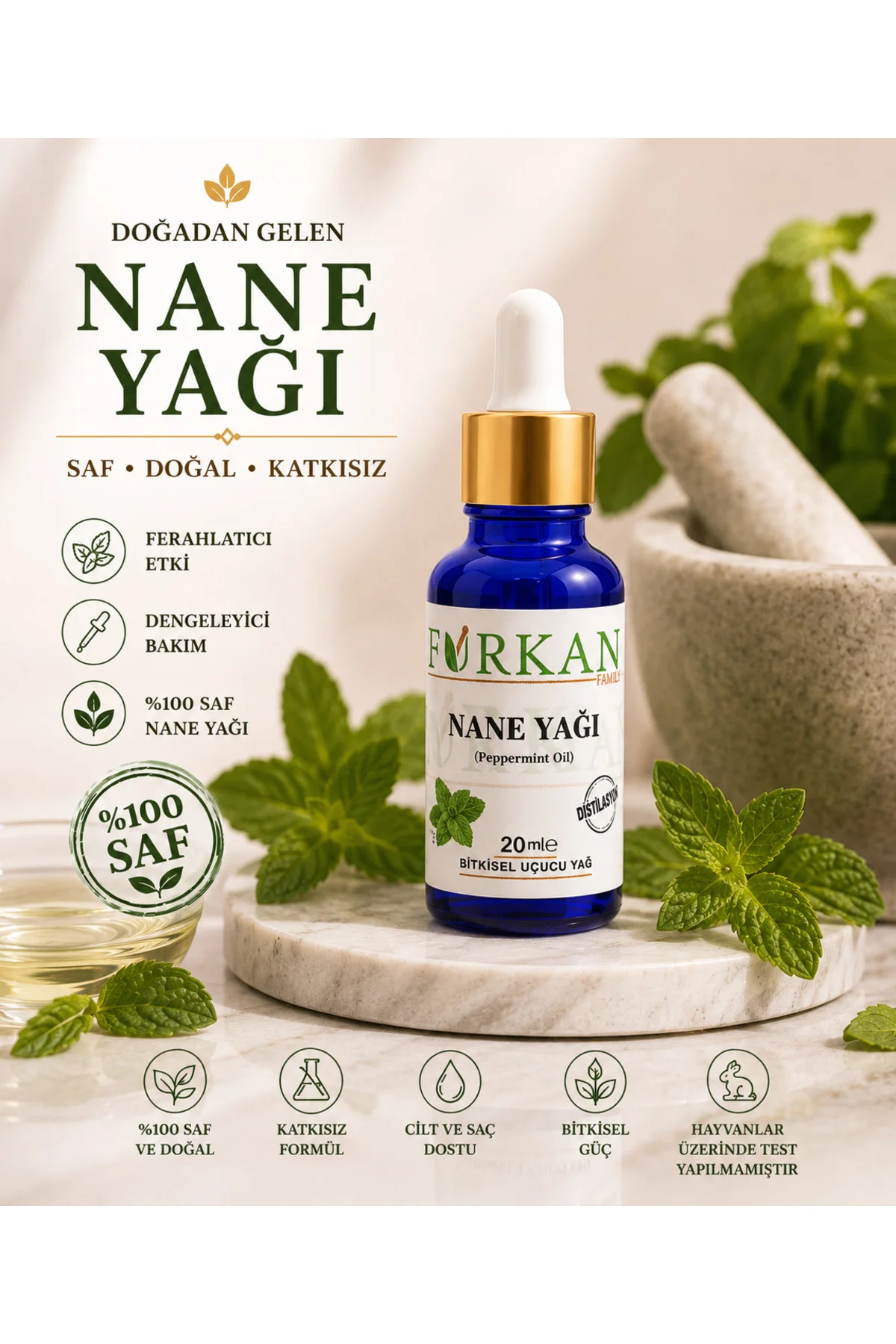 Nane Yağı (Uçucu) 20ml