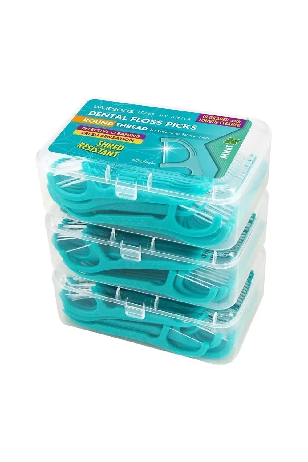 Naneli Diş Ipli Kürdan/yuvarlak Ip 50x3 Adet