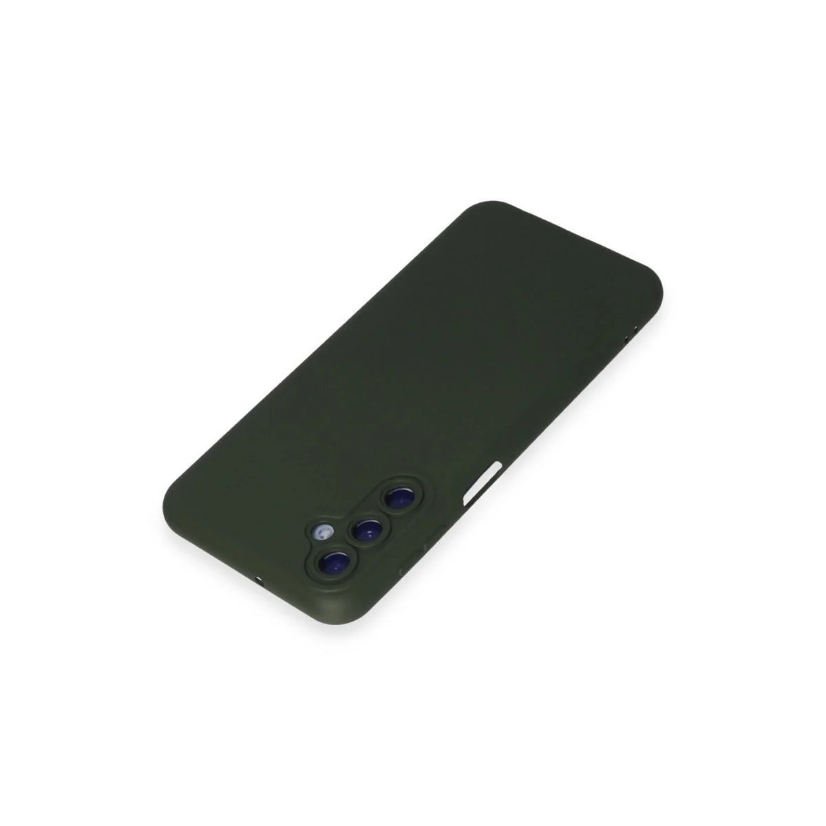 Nano İçi Kadife Silikon Kılıf Samsung Galaxy M14 5G ile Uyumlu - Koyu Yeşil