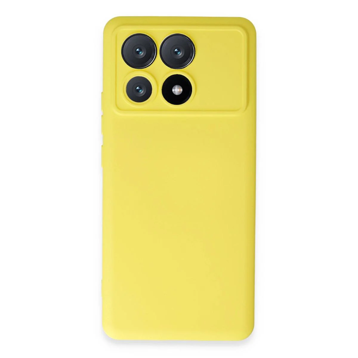 Nano İçi Kadife Silikon Kılıf - Xiaomi Poco X6 Pro ile Uyumlu, Sarı Fiyatı, Yorumları ve Özellikleri