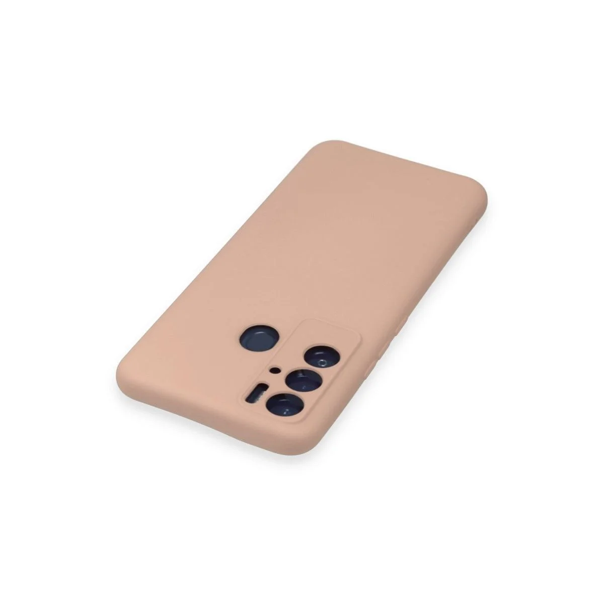 Nano İçi Kadife Silikon Kılıf - Tecno Pova Neo ile Uyumlu Pudra Renk Nano İçi Kadife Silikon Kılıf - Tecno Pova Neo ile Uyumlu Pudra Renk