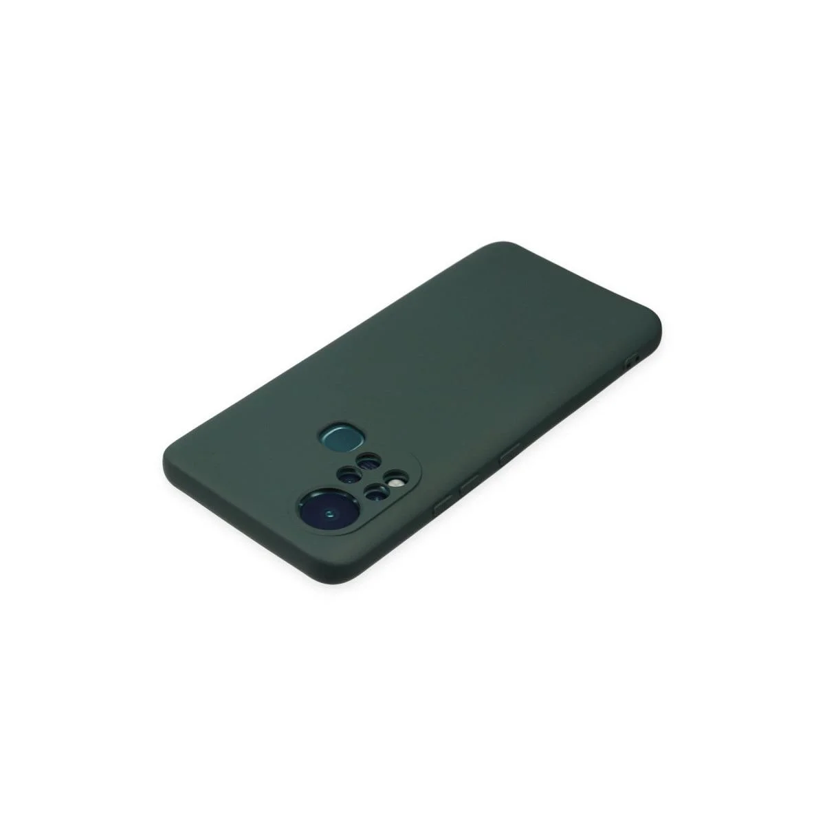 Nano İçi Kadifeli Silikon Kılıf - Infinix Hot 11s ile Uyumlu Koyu Yeşil Şık Koruma Nano İçi Kadifeli Silikon Kılıf - Infinix Hot 11s ile Uyumlu Koyu Yeşil Şık Koruma