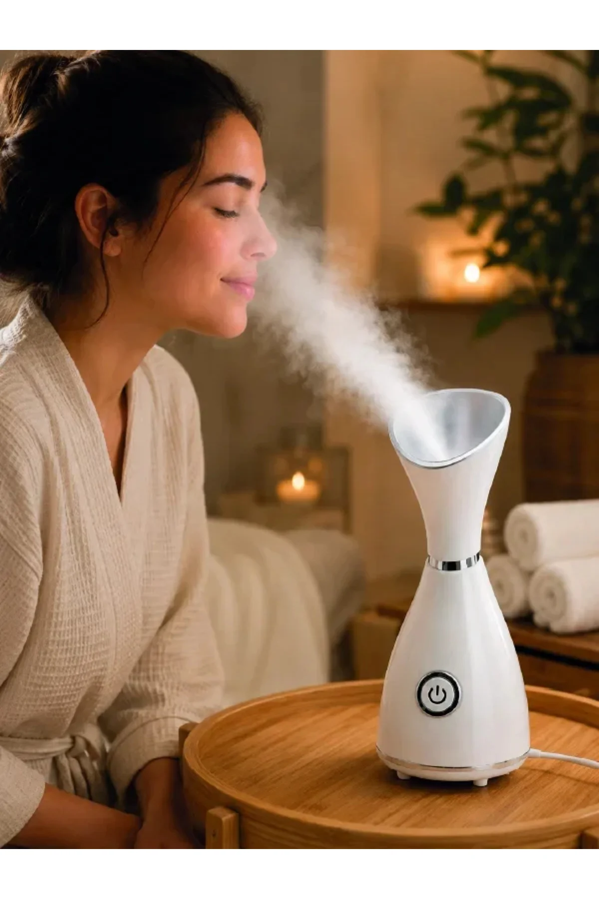 Nano İyonik Cilt Bakım Buhar Makinesi PTC Isıtma Sistemli Nano İyonik Cilt Bakım Buhar Makinesi PTC Isıtma Sistemli