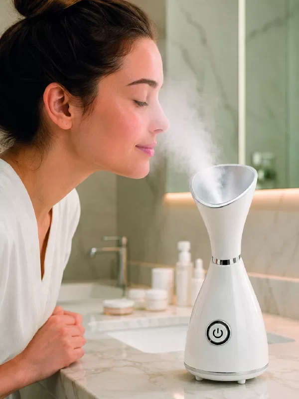 Nano İyonik Yüz Buhar Cihazı 80ml - Evde Cilt Bakımı & Spa Deneyimi