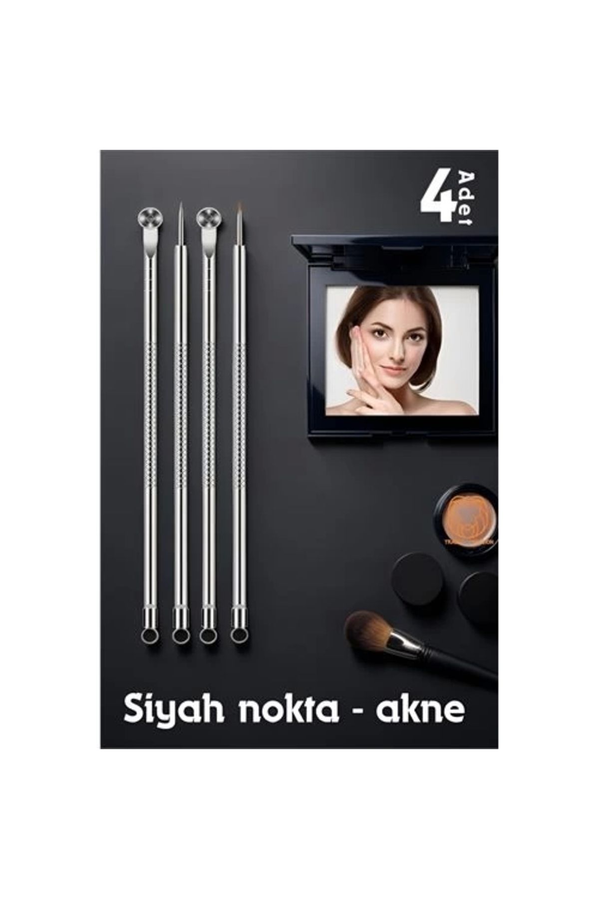 Modacar Nano Komedon 4 Lü Set Çelik Absolute Professional