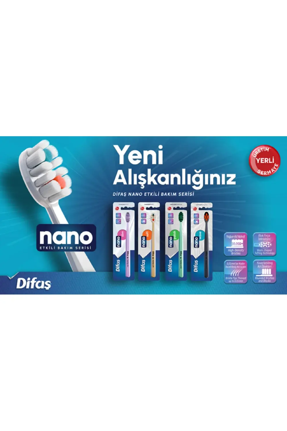 Nano Slim Yumuşak (Soft) Diş Fırçası