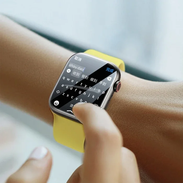 NanoCrystal Apple Watch 4/5/6/SE/SE 2 40mm Ekran Koruyucu - 2 Adet | Çizik Önleyici ve %90 Işık Geçirgenliği