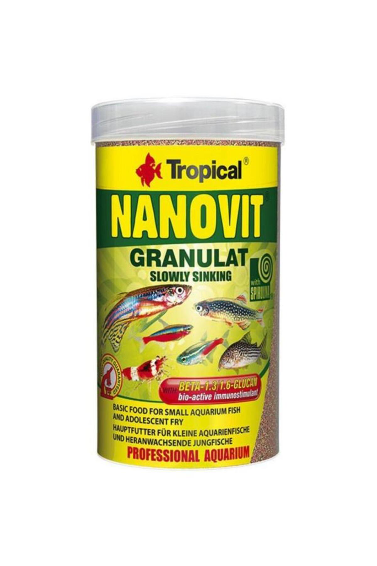 Tropical Nanovit Granulat Tetra Balıkları İçin Granül Balık Yemi 100 Ml 70