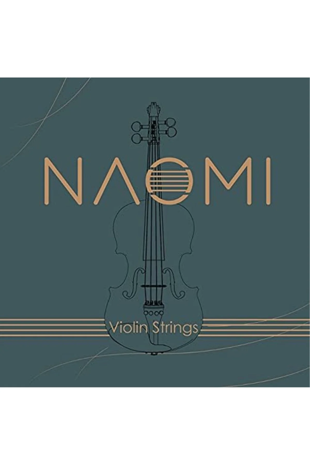NAOMI Set Keman Teli G D A E 4/4 3/4 Kemanlar İçin