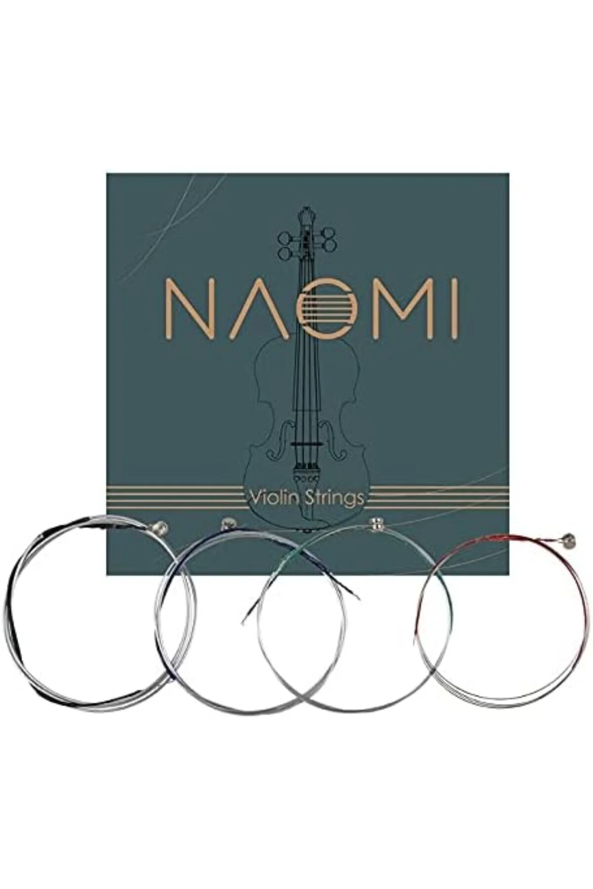 NAOMI Set Keman Teli G D A E 4/4 3/4 Kemanlar İçin