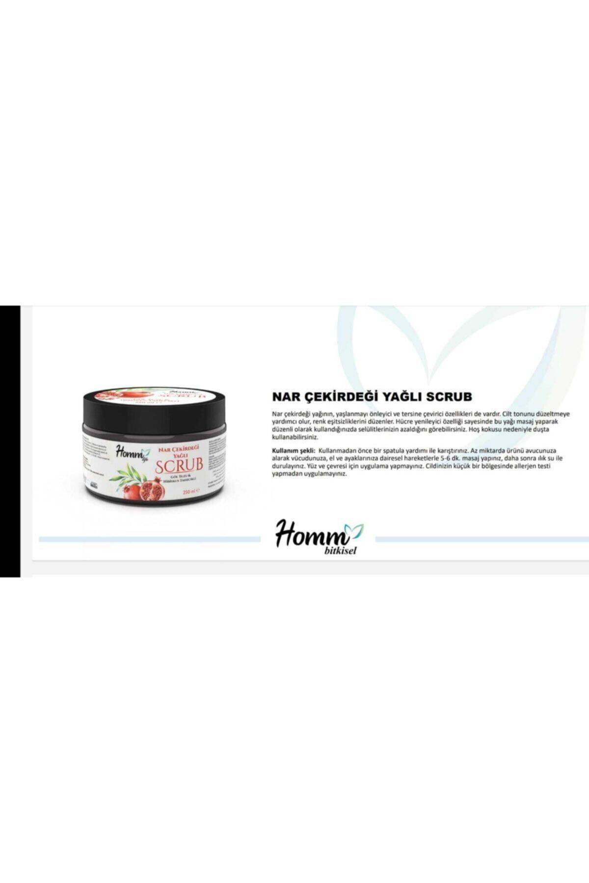 Nar Çekirdeği Yağlı Bitki Tanecikli Scrub 250 Ml-narlı Scrub