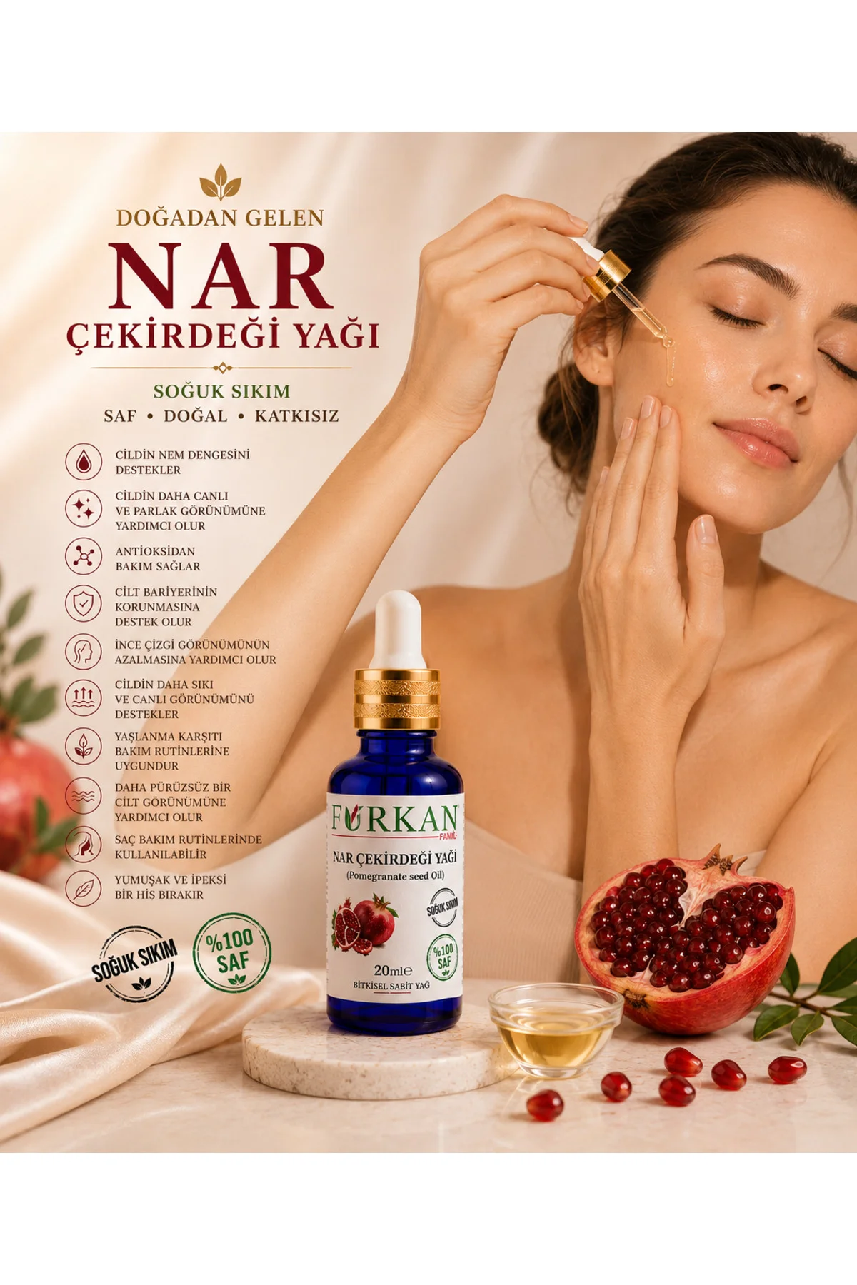 Nar Çekirdeği Yağı 20ml