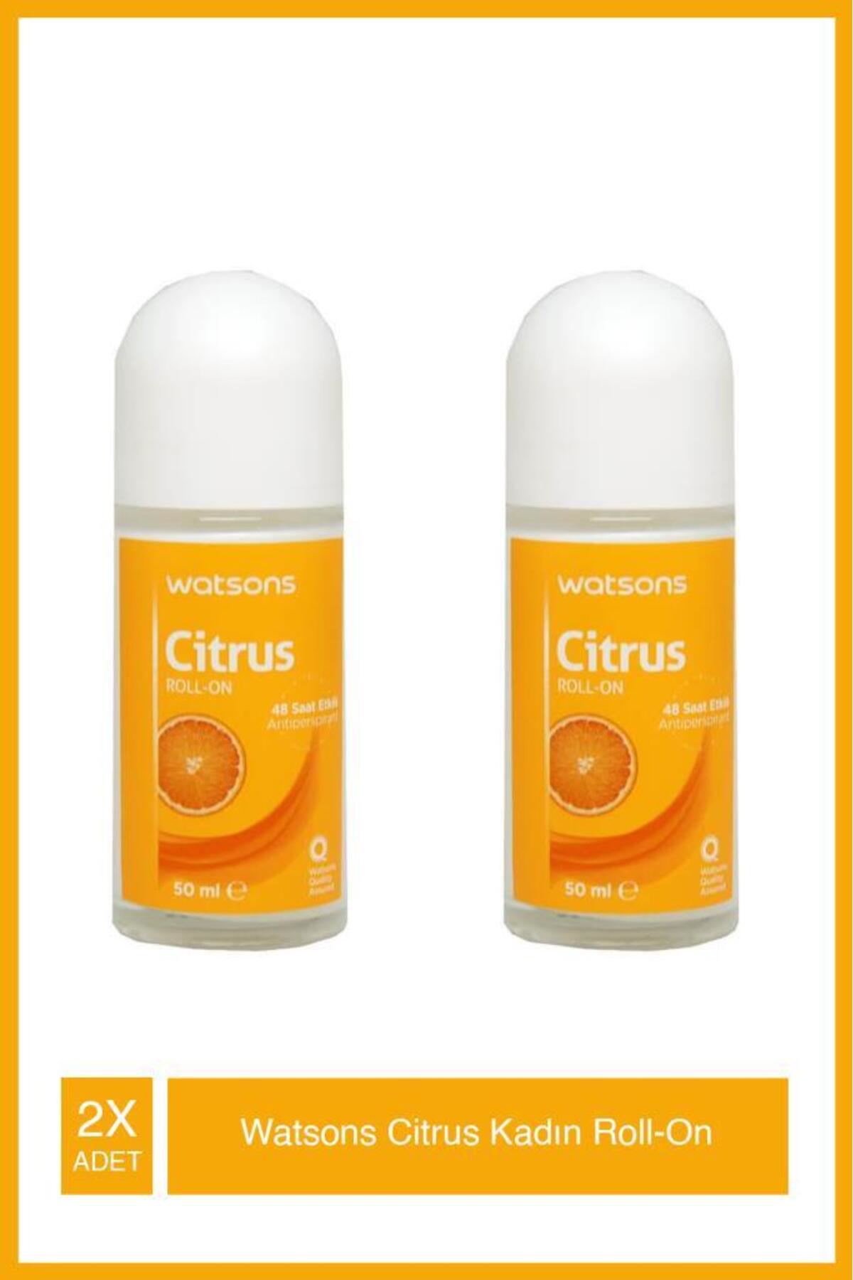 Narenciye Aromalı Kadın Roll-On 50 Ml X2 Adet