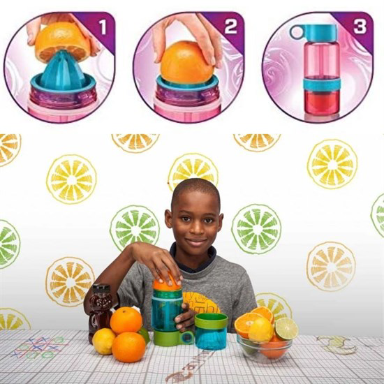 Just Cheap Store Narenciye Limon Sikmali Pratik Detoks Toksin Atici Su Matarasi Sp