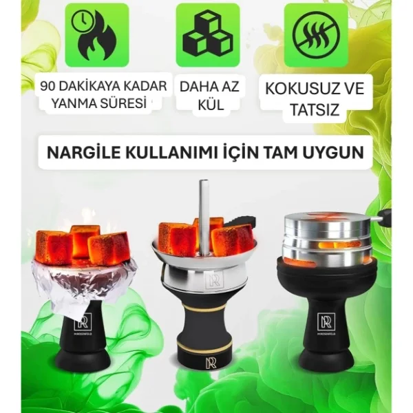 Nargile Kömürü 1 KG Fiyatı, Yorumları ve Özellikleri