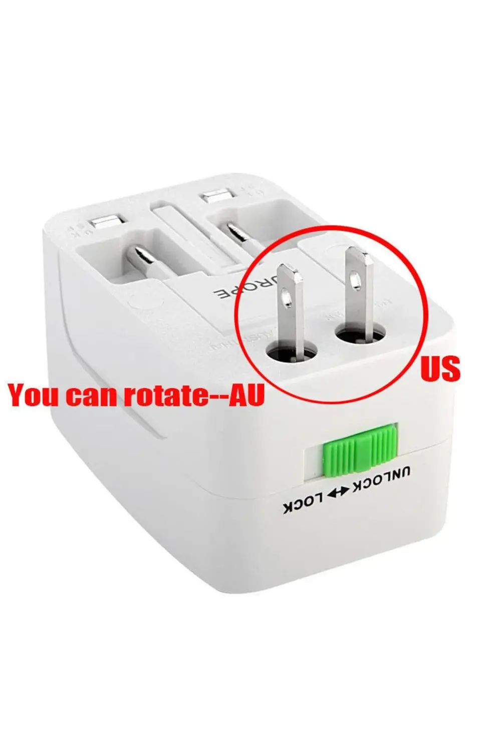 Narita Nrt-640 Universal Çoklu Priz Çevirici Seyahat Adaptör 125v