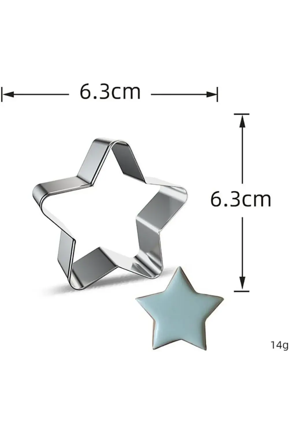 Nar Kalıp Narkalıp Ay Yıldız Bulut Kurabiye Kalıbı 3 Lü Set