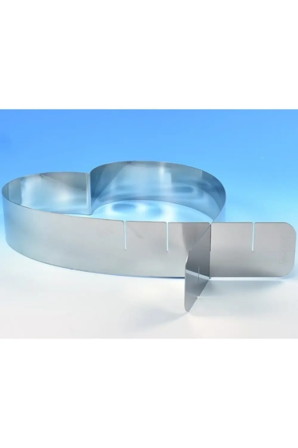 Nar Kalıp Narkalıp Ayarlanabilir Kalp Şeklinde Kek Kalıbı Derinlik 6Cm