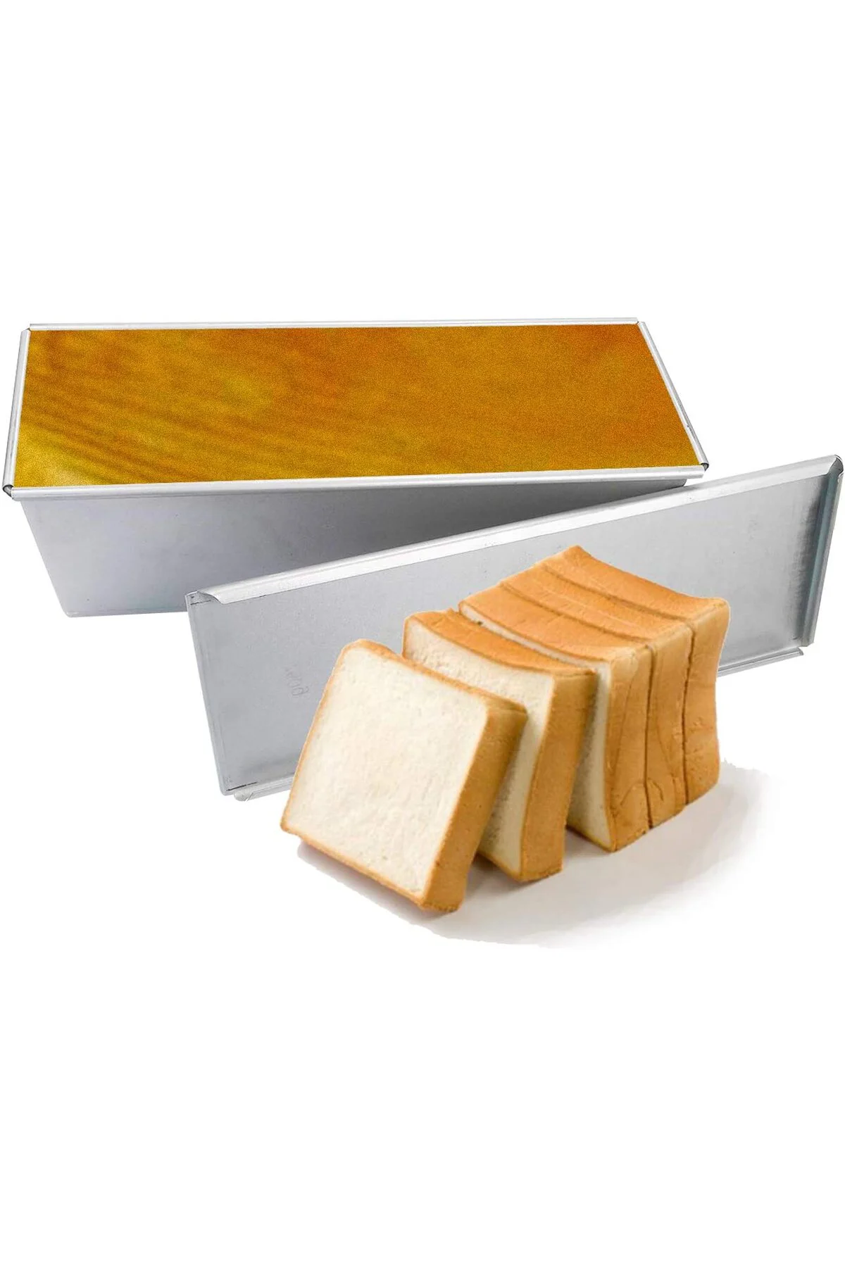 Narkalıp Baton Tost & Ekmek Kalıbı Kapaklı (10X10X20 CM) Paslanma