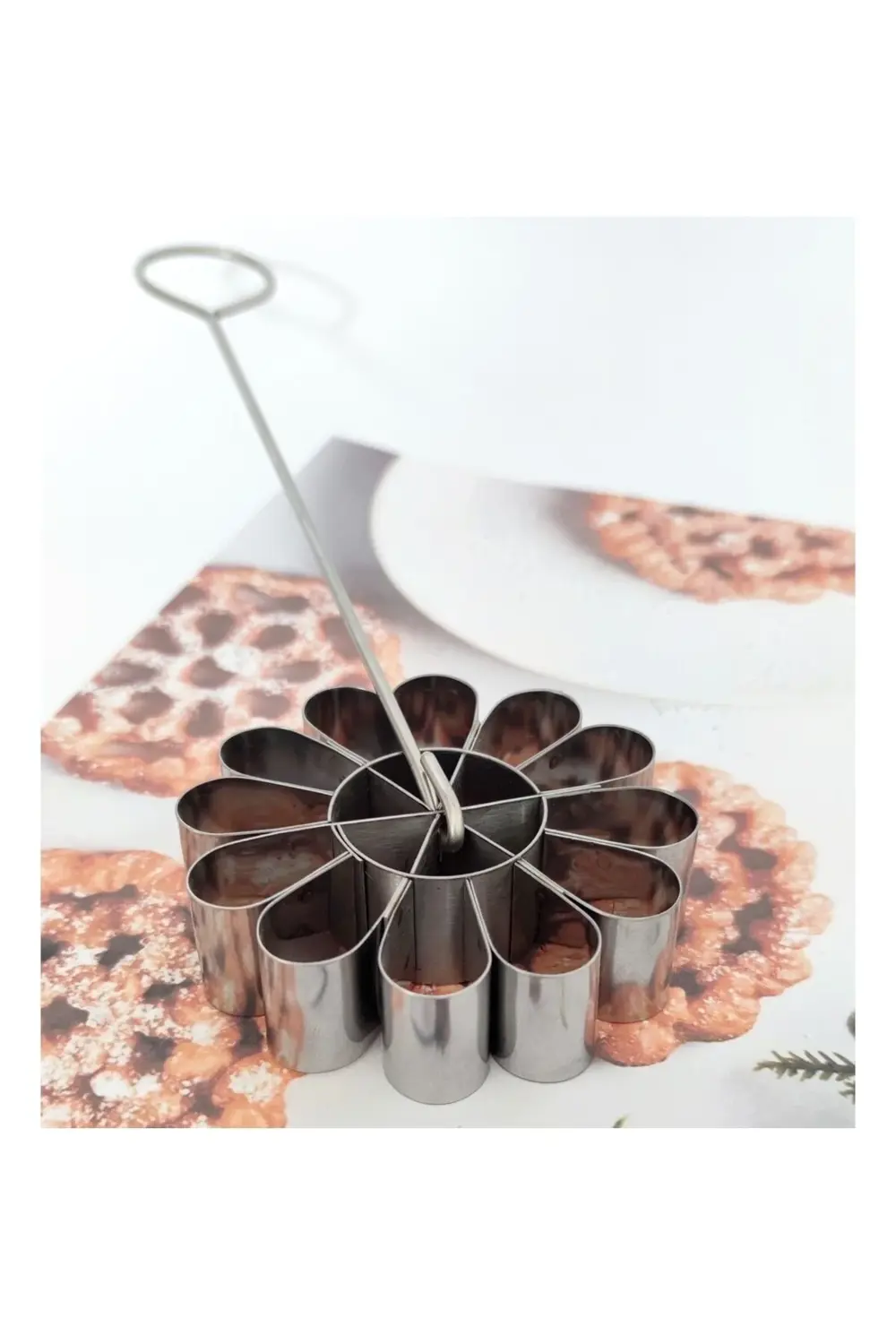 Nar Kalıp Narkalıp Demir Tatlısı Kalıbı Papatya Modeli