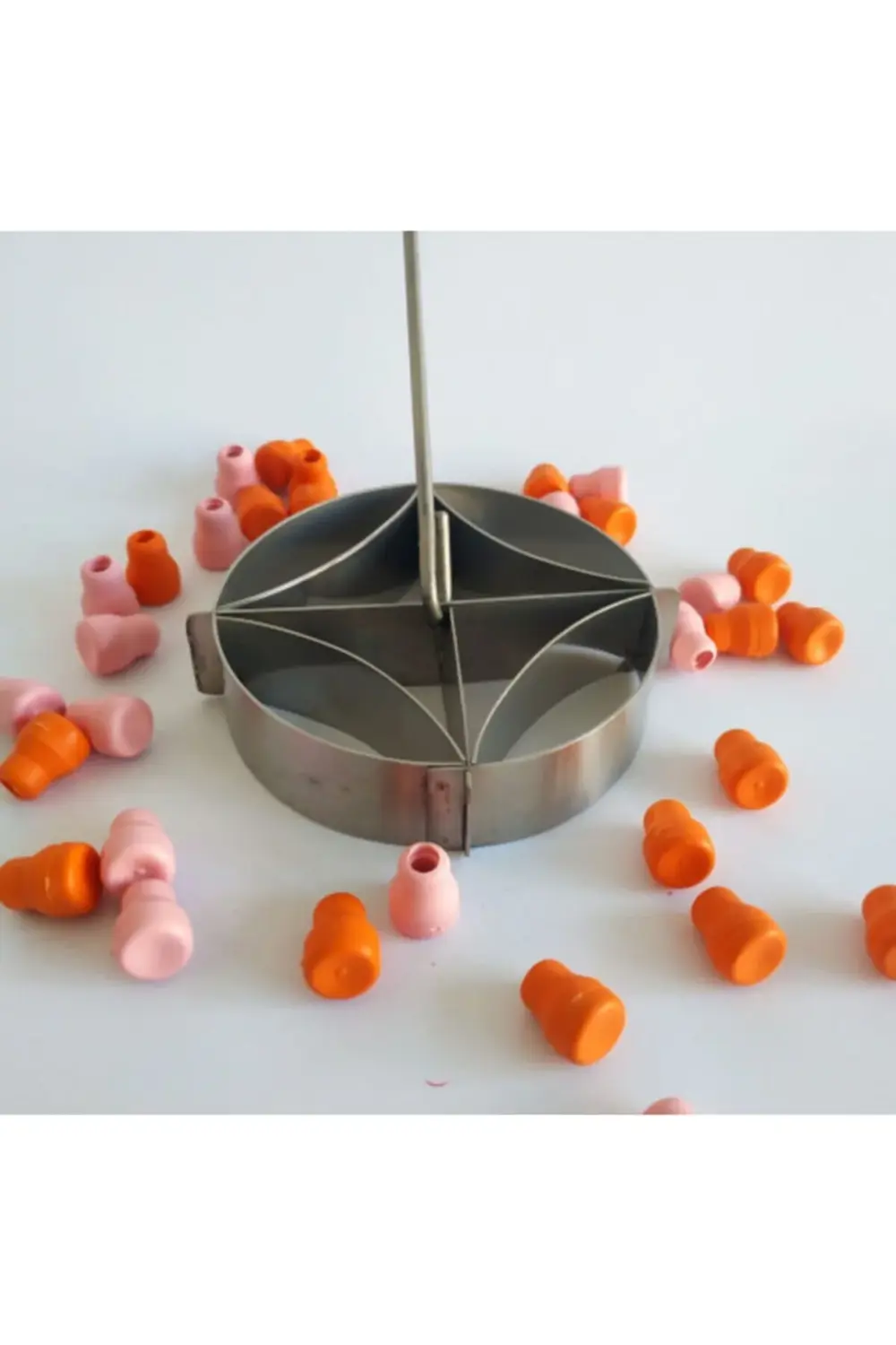 Narkalıp Demir Tatlısı Kalıbı Yuvarlak Yıldız Modeli