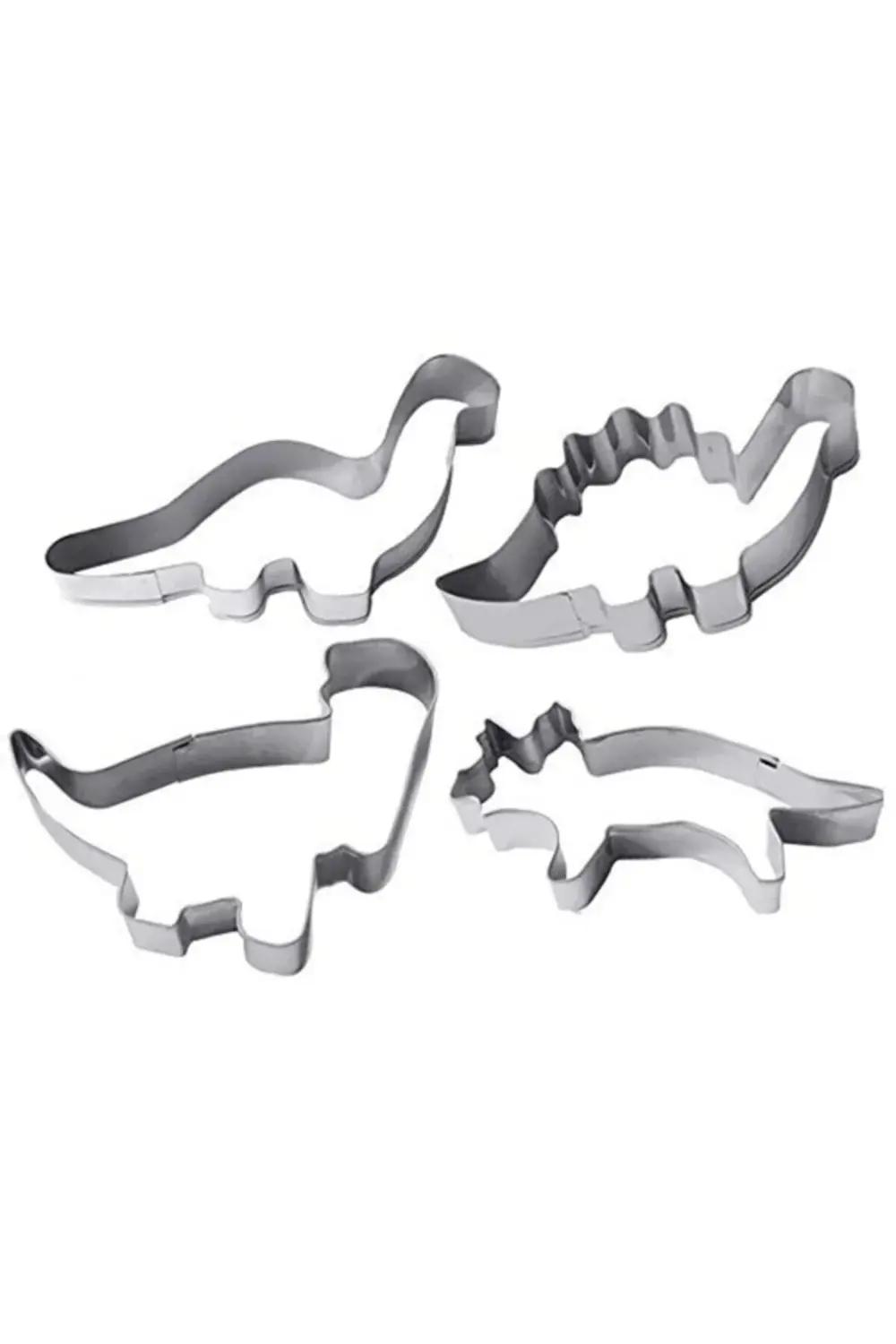 Nar Kalıp Narkalıp Dinozor Kurabiye Kalıbı 4 Lü