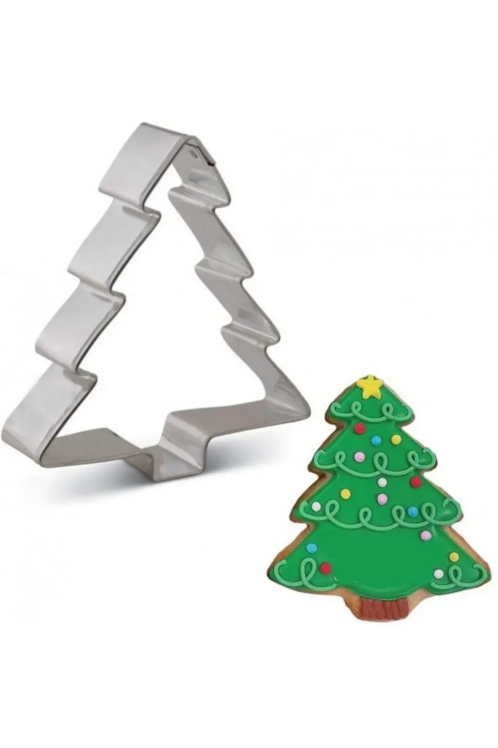 Nar Kalıp Narkalıp  Ev, Kardan Adam Çam Ağcı Baston Kurabiye Kalıbı