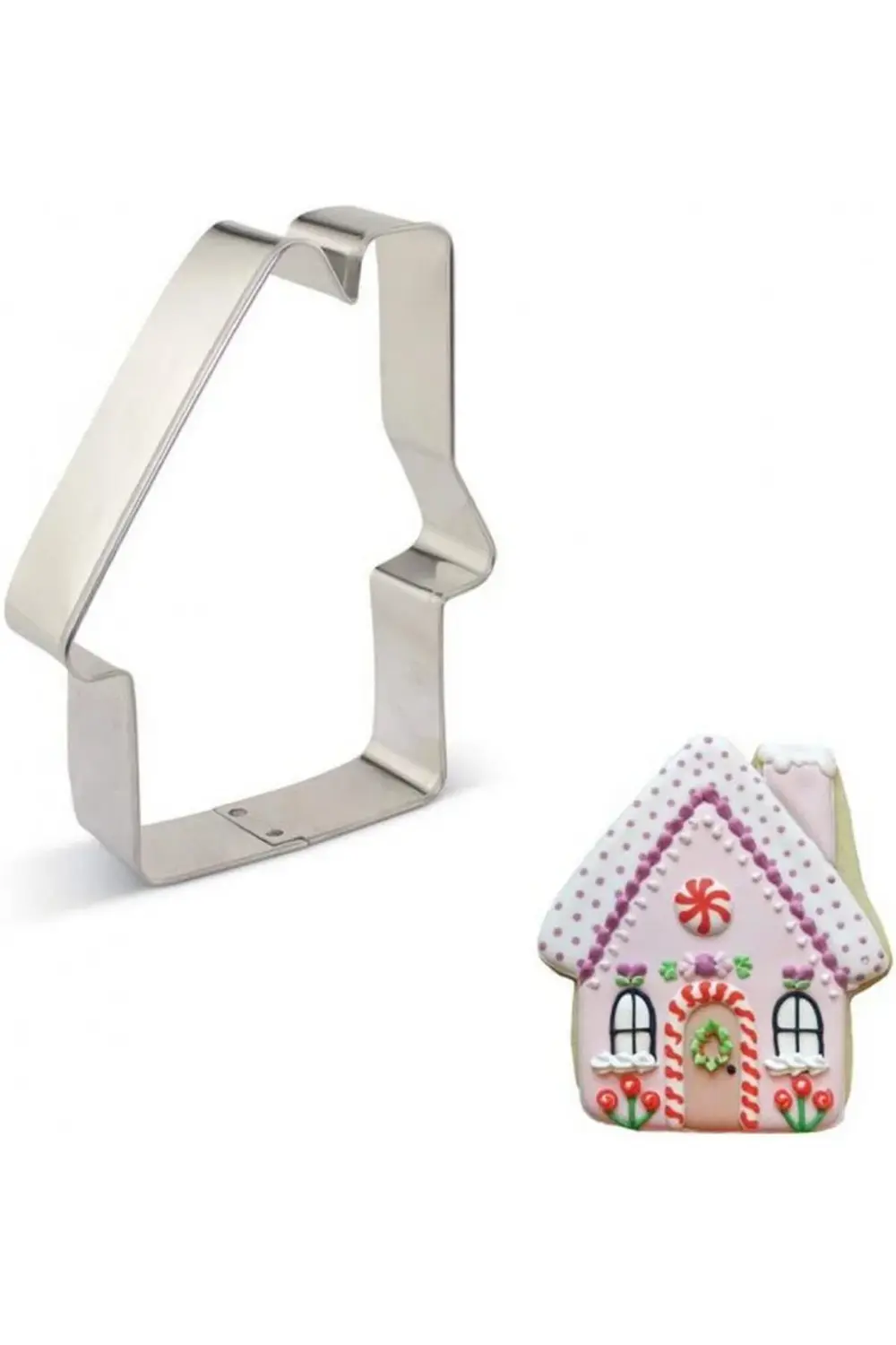 Nar Kalıp Narkalıp  Ev, Kardan Adam Çam Ağcı Baston Kurabiye Kalıbı