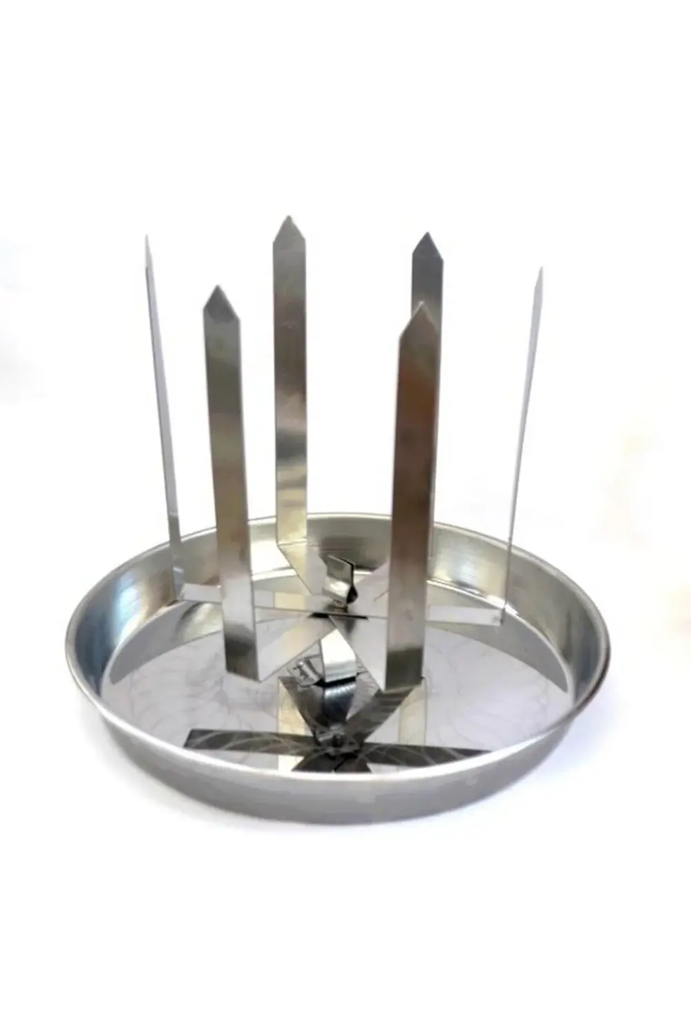 Nar Kalıp Narkalıp Fırında Tenekede Tavuk Et Şiş Pişirme Aparatı