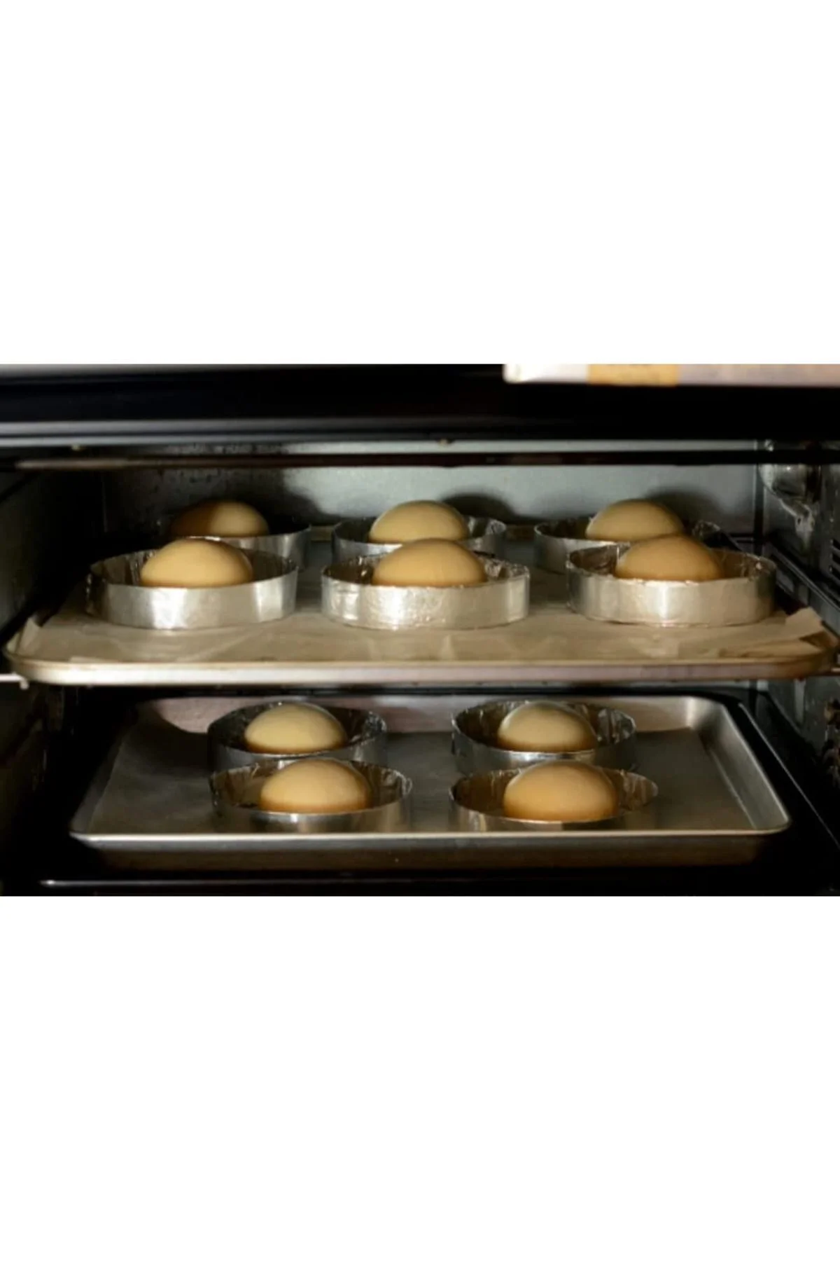 Narkalıp Hamburger Ekmeği Pişirme Kalıbı Derinlik 3,5 Cm Çap 10 C