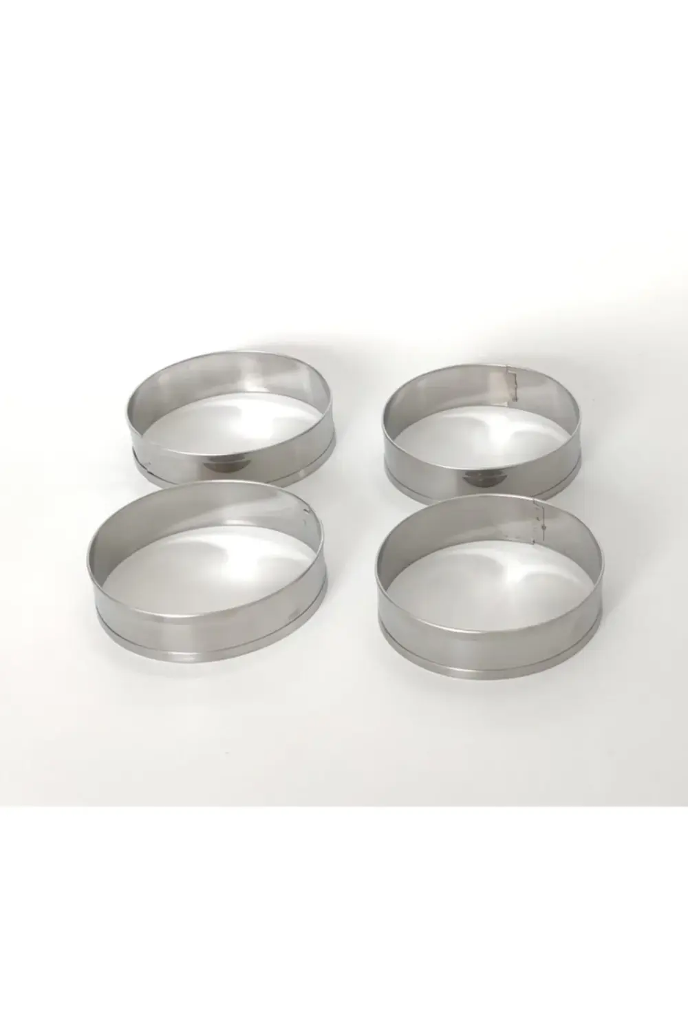 Nar Kalıp Narkalıp Hamburger Ekmeği Pişirme Kalıbı 4 Lü 10Cm