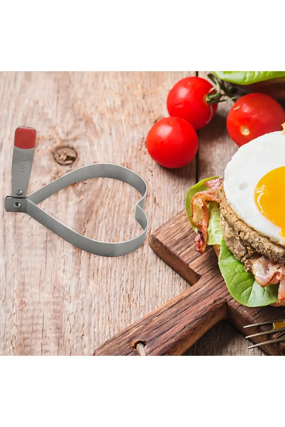 Nar Kalıp Narkalıp Kalp Şeklinde Omlet Ve Krep Pişirme Klıbı