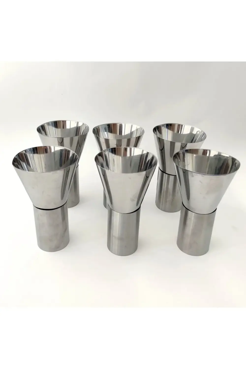 Nar Kalıp Narkalıp  Külah Krovosan Kalıbı 6 Lı Set Boy 14Cm Ağız Çapı 9Cm